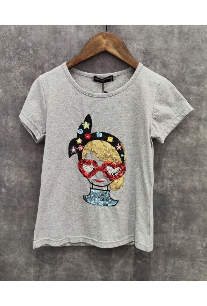 Grossiste Squared & Cubed - Tshirt fille imprimé