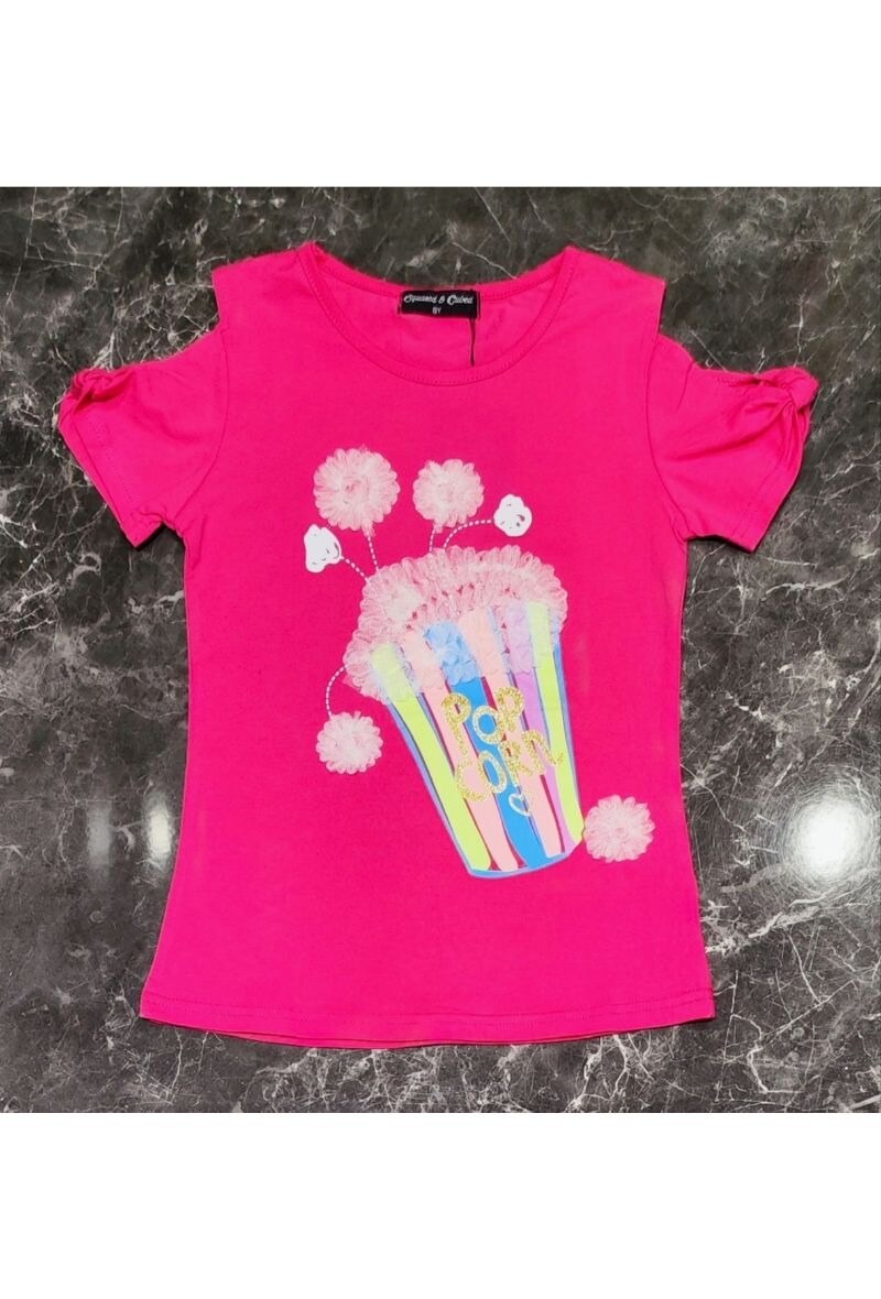 Grossiste Squared & Cubed - Tshirt fille imprimé