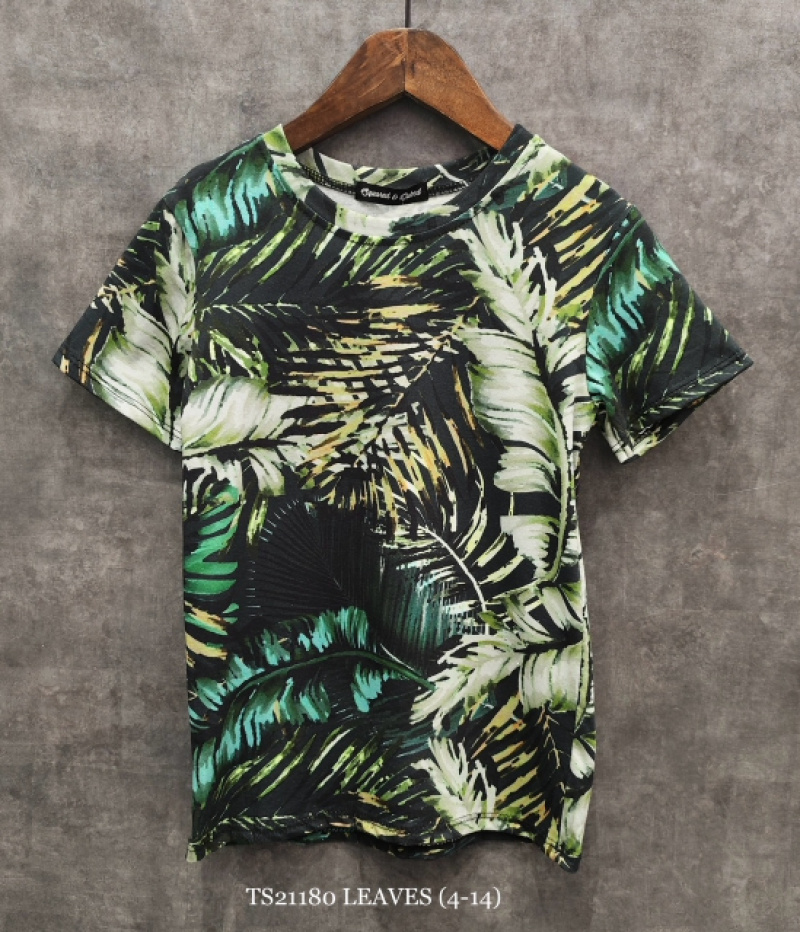 Großhändler Squared & Cubed - Bedrucktes Jungen-T-Shirt