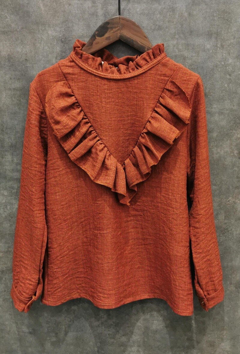 Grossista Squared & Cubed - Blusa con volantini