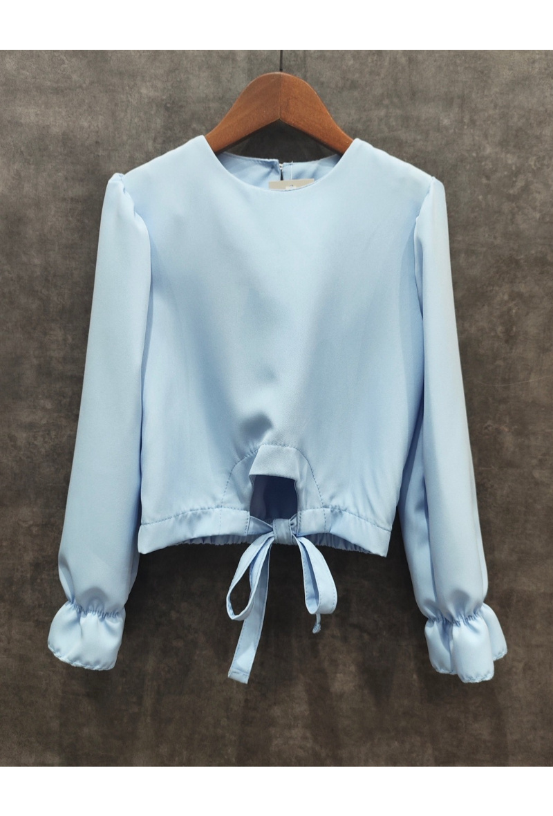 Großhändler Squared & Cubed - Bluse mit Schleife