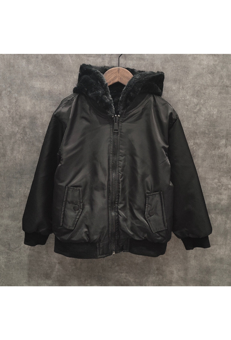 Grossista Squared & Cubed - Giacca bomber a righe per ragazze