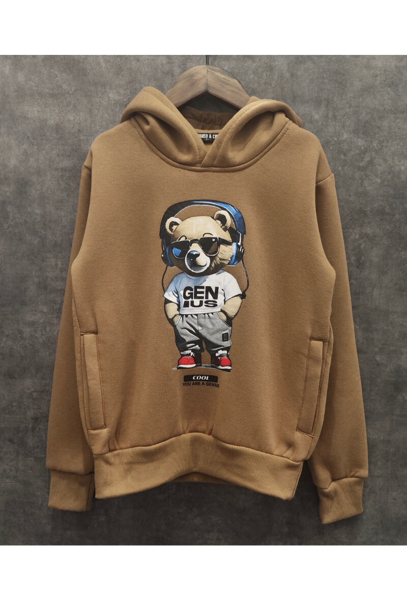 Wholesaler Squared & Cubed - Boys' button-up hoodie