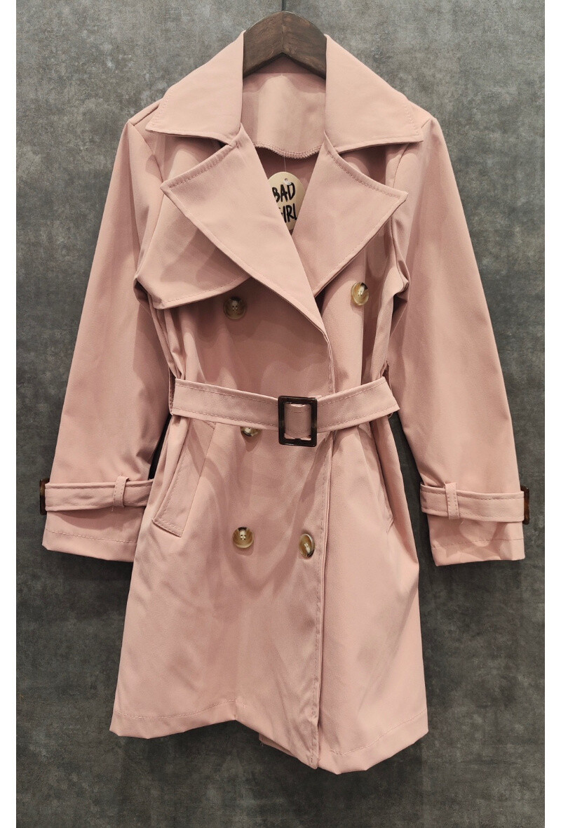 Wholesaler Squared & Cubed - Girls' long trench coat