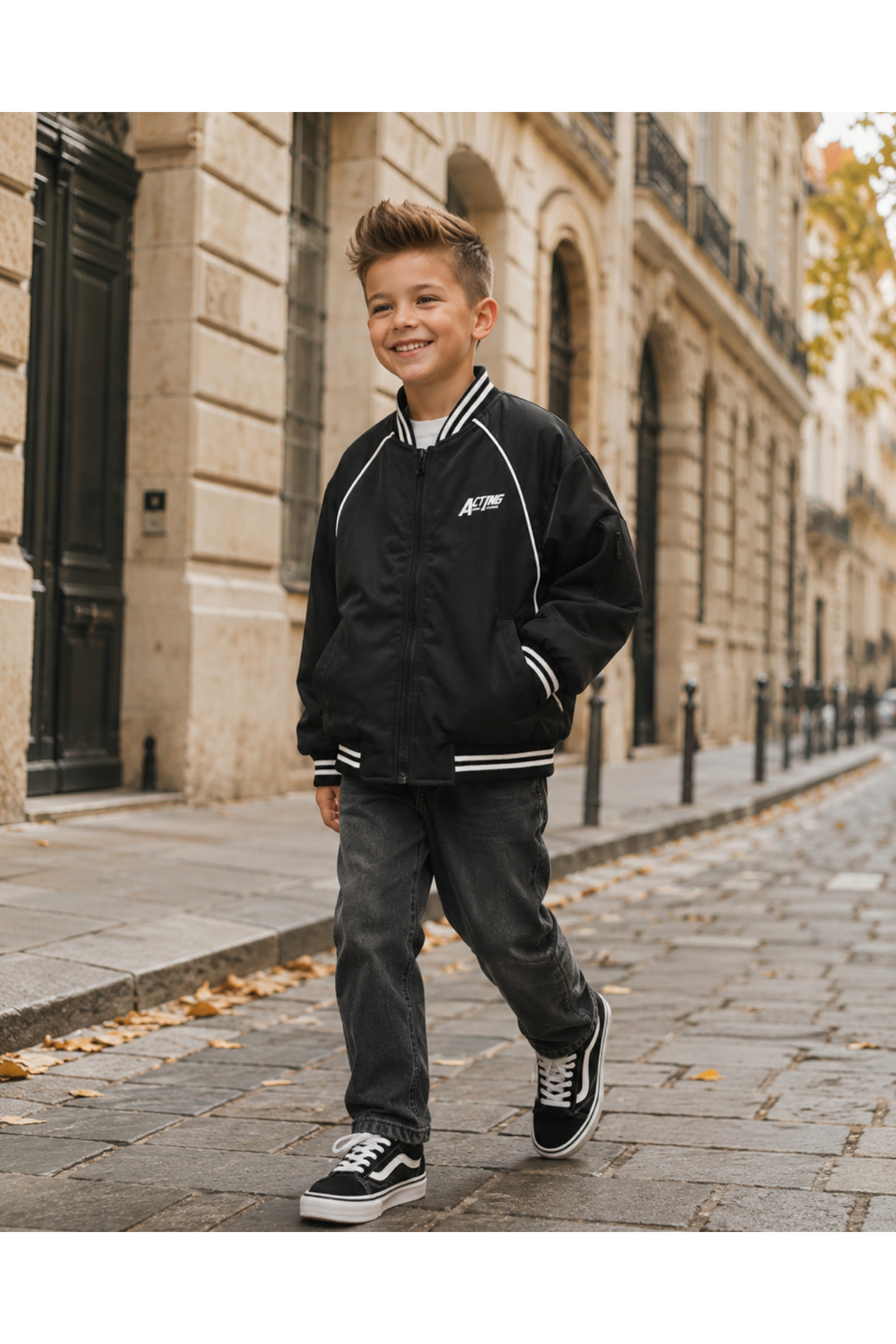 Großhändler Squared & Cubed - Warme Jungen-Bomberjacke