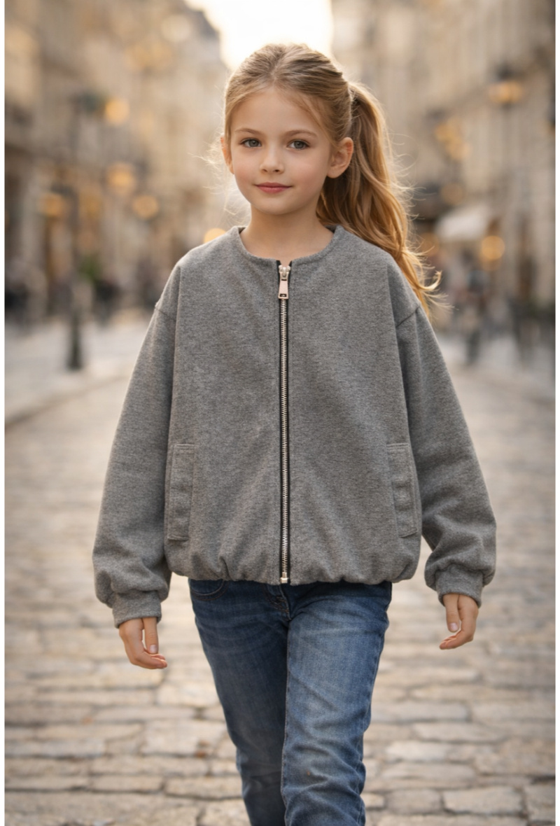 Grossiste Squared & Cubed - Veste oversize loose avec manches ballon
