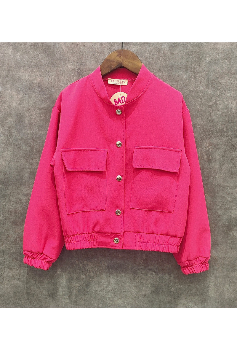 Grossiste Squared & Cubed - Veste col aviateur fille