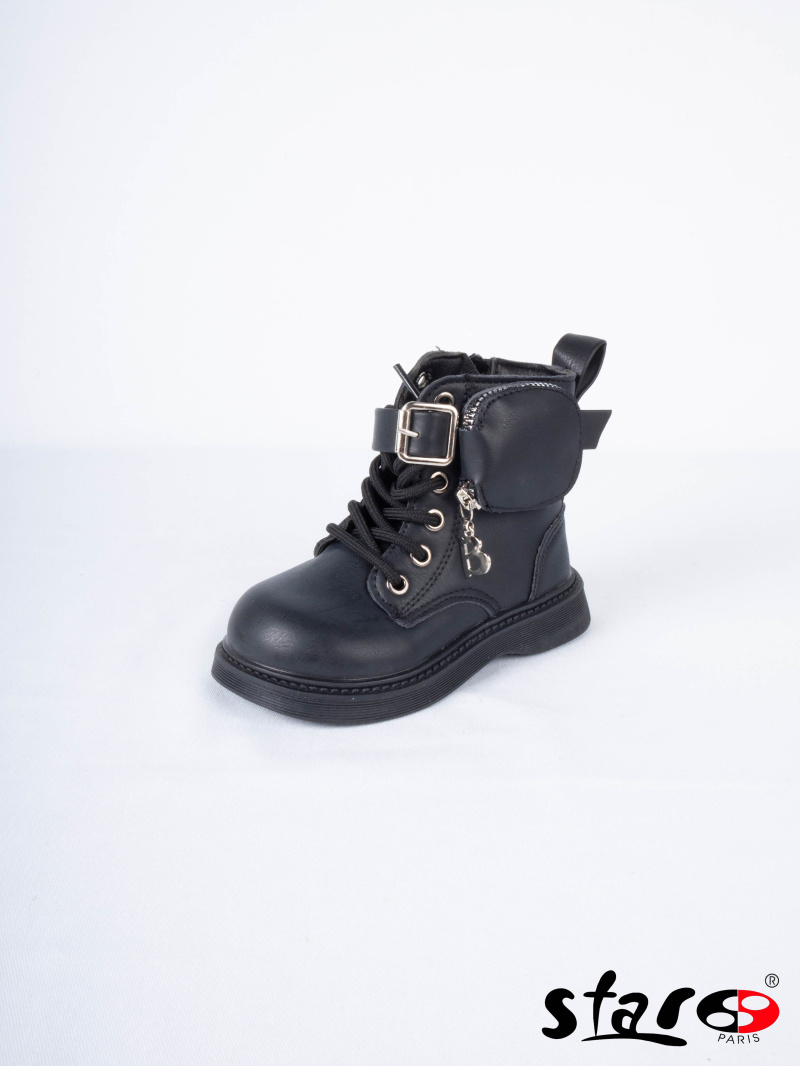 Mayorista Star Paris - Botas altas de niña con cremallera.