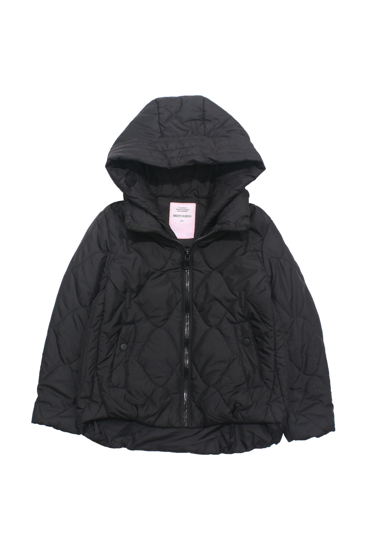 Großhändler Sweety Fashion - Kurze Mädchen Daunenjacke