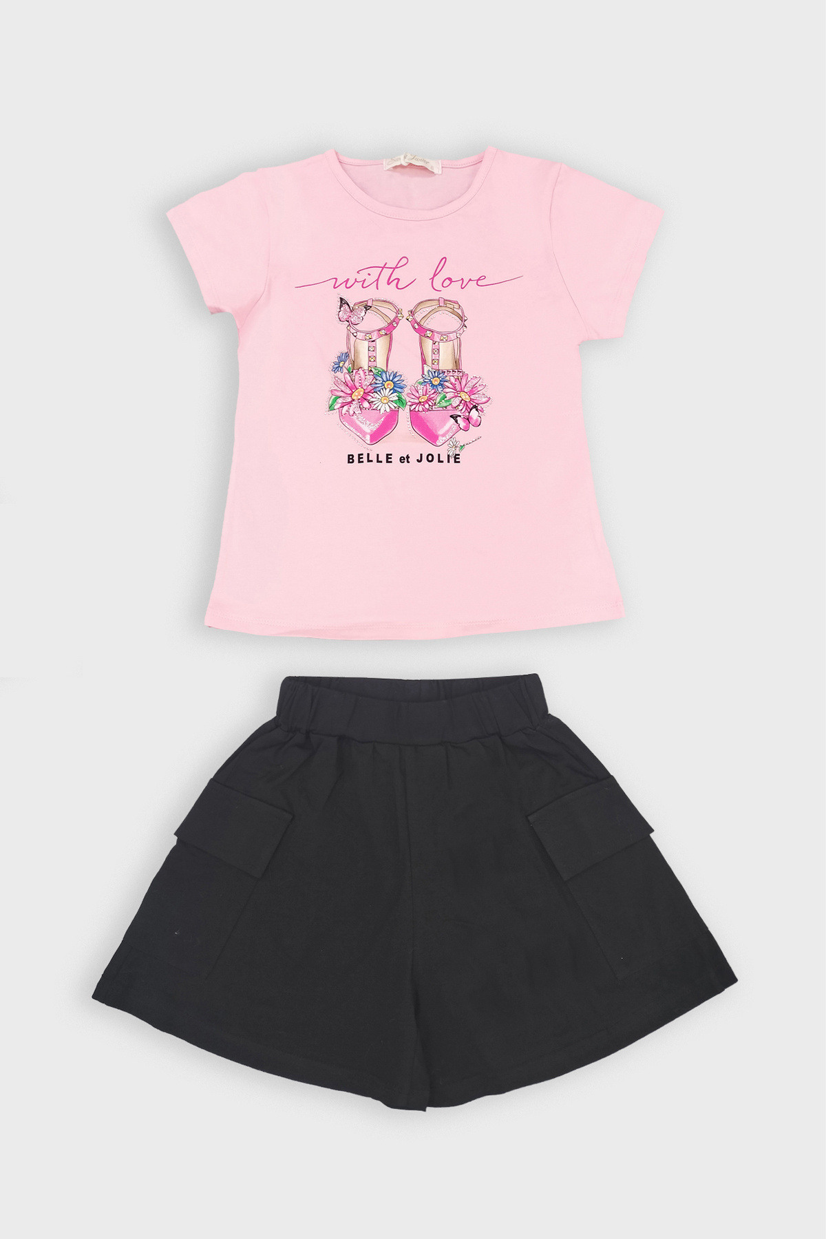 Grossiste Sweety Fashion - Ensemble tshirt short
