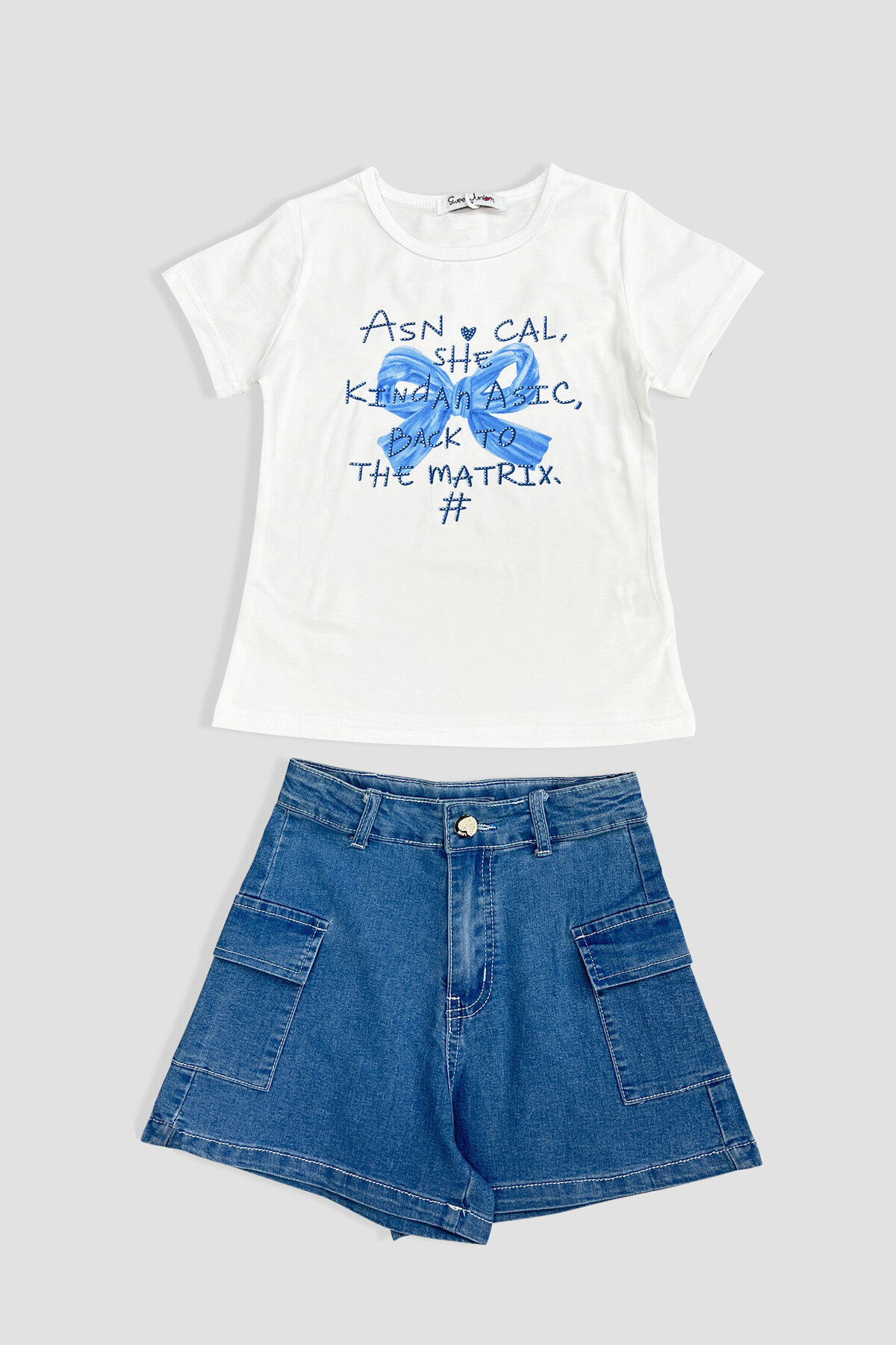 Wholesaler Sweety Fashion - Short girl tshirt