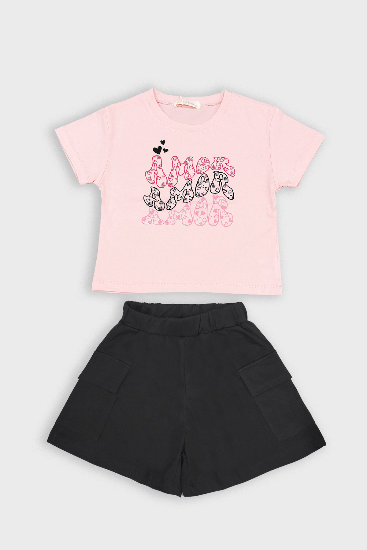 Grossiste Sweety Fashion - Ensemble Tshirt Short