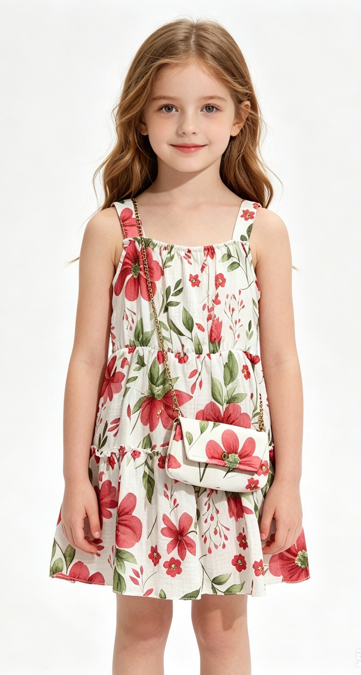 Grossista Tiffany fashion - ABITO CON BORSETTA. STAMPA FRUTTA MOLTO COMODA. PER TUTTE LE OCCASIONI