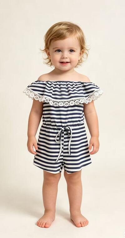 Grossiste Tiffany fashion - COMBINAISON EN COTON À RAYURES Grossiste Tiffany fashion - COMBINAISON EN COTON À RAYURES