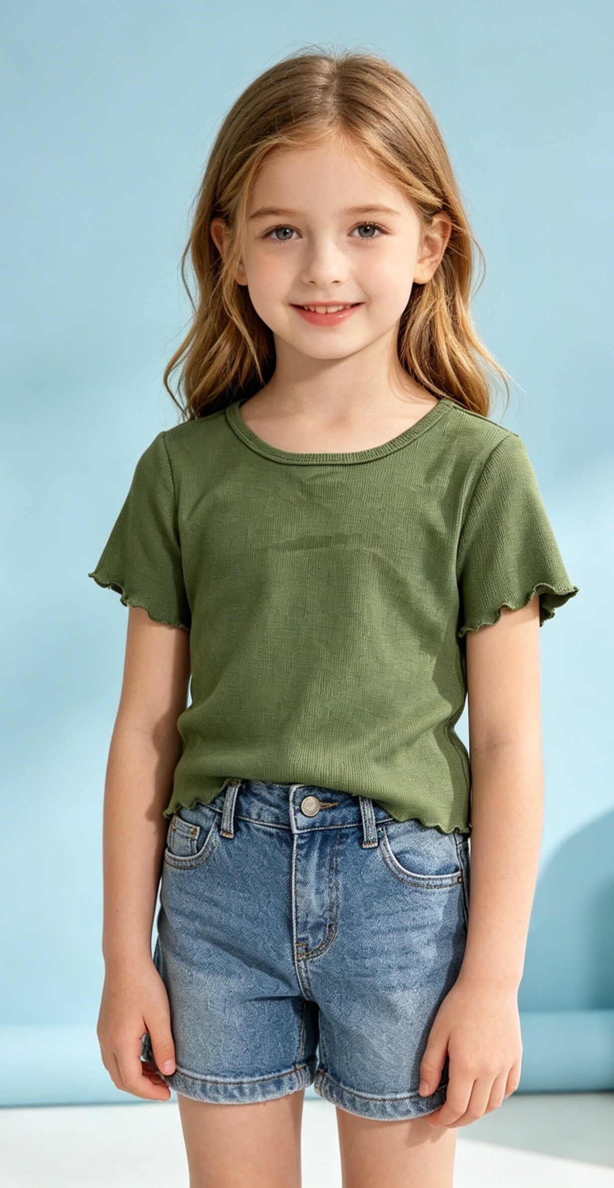 Grossiste Tiffany fashion - UN T-SHIRT BASIQUE EN CÔTES DE COTON DE DIFFÉRENTES COULEURS