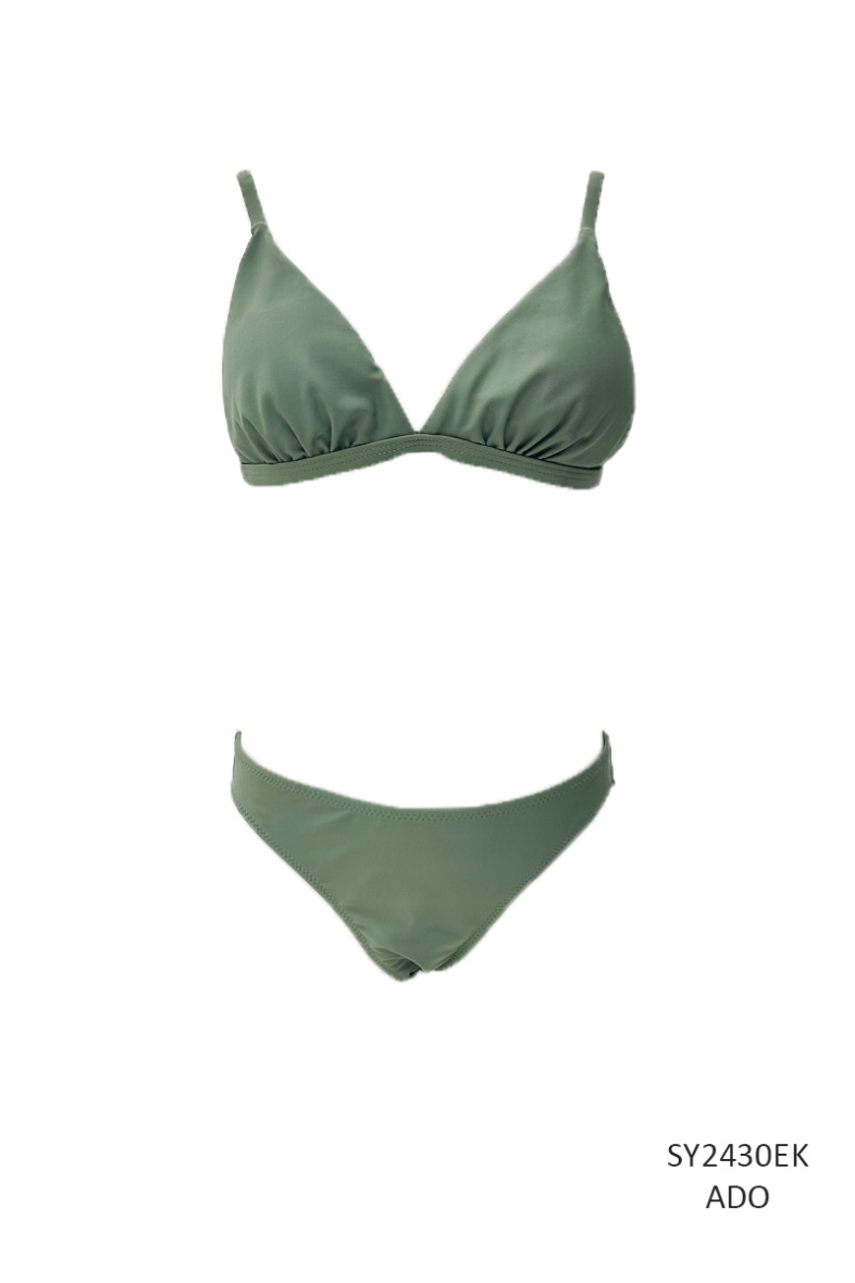 Mayorista Very Zen - Bañador bikini triangular para niña adolescente