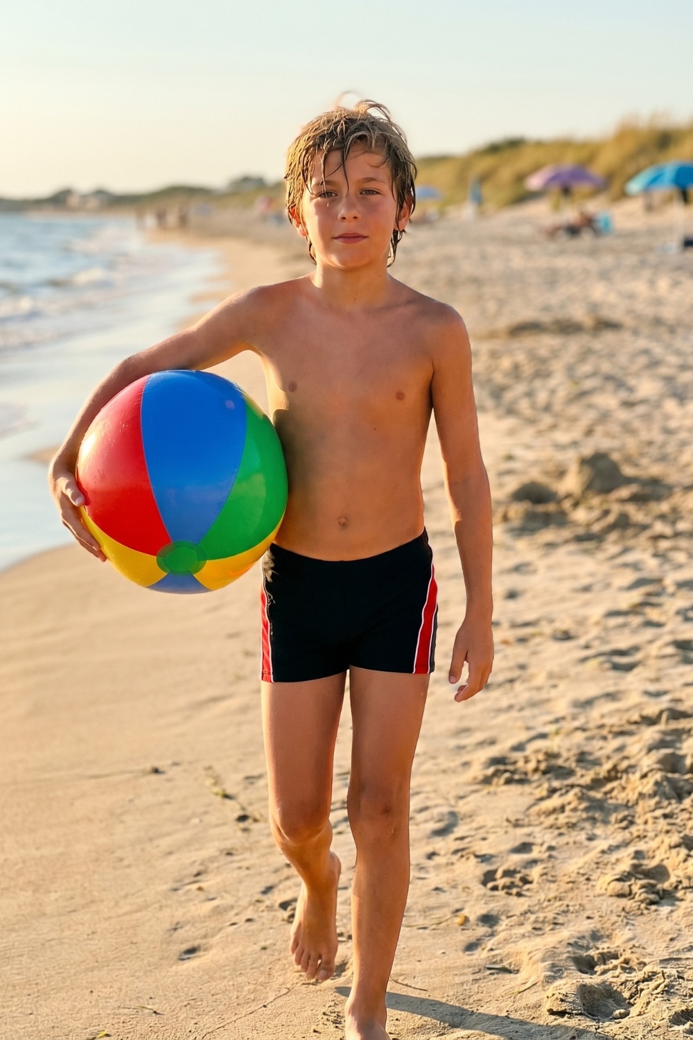 Grossiste Vidoya Swimwear - Boxer de bain garçon sport bicolore