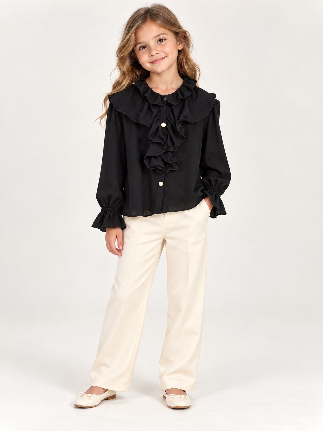Wholesaler Yoyo S. - Girls' polyester shirt