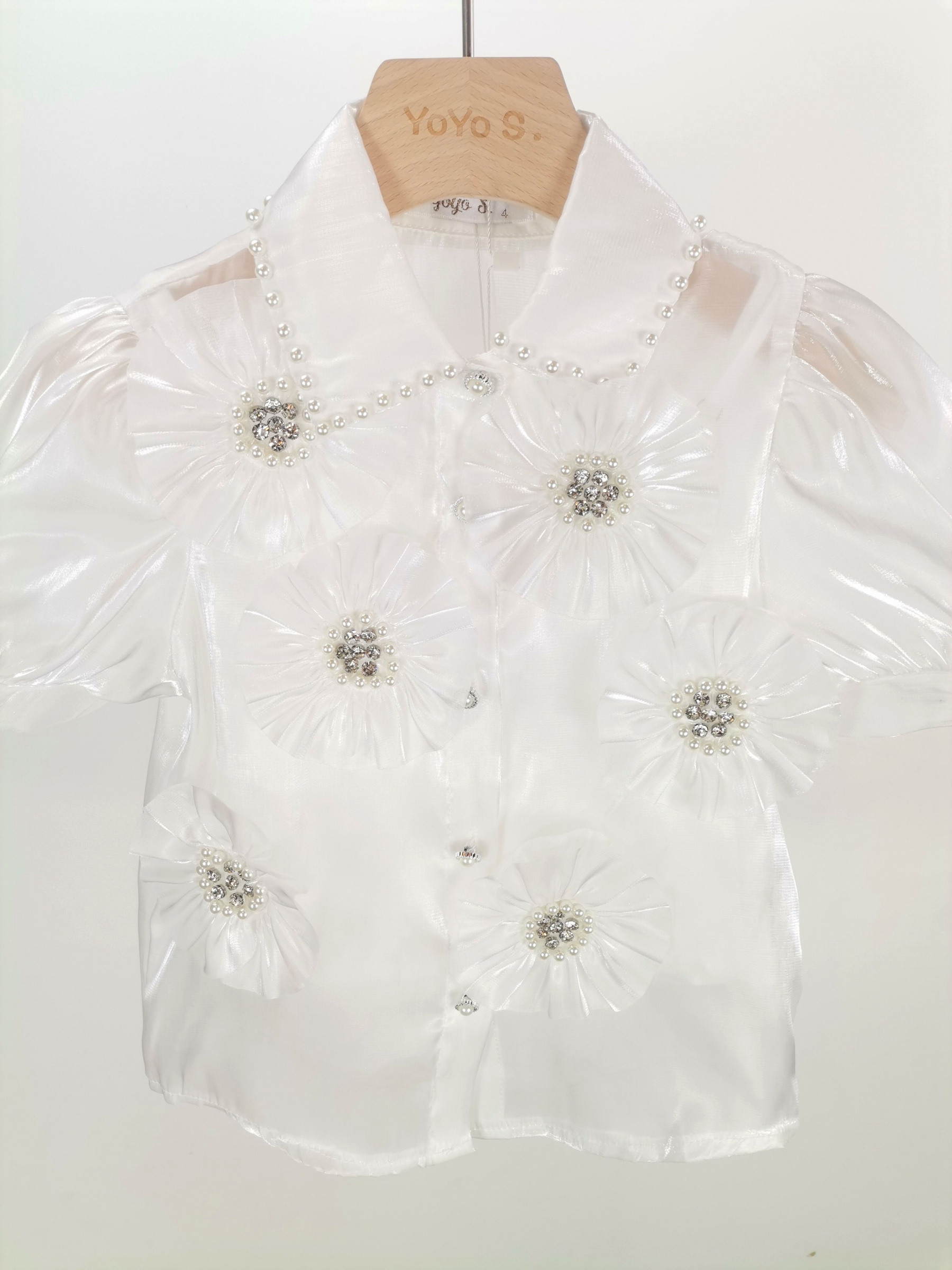 Grossiste Yoyo S. - Chemise Princesse à Fleurs 3D