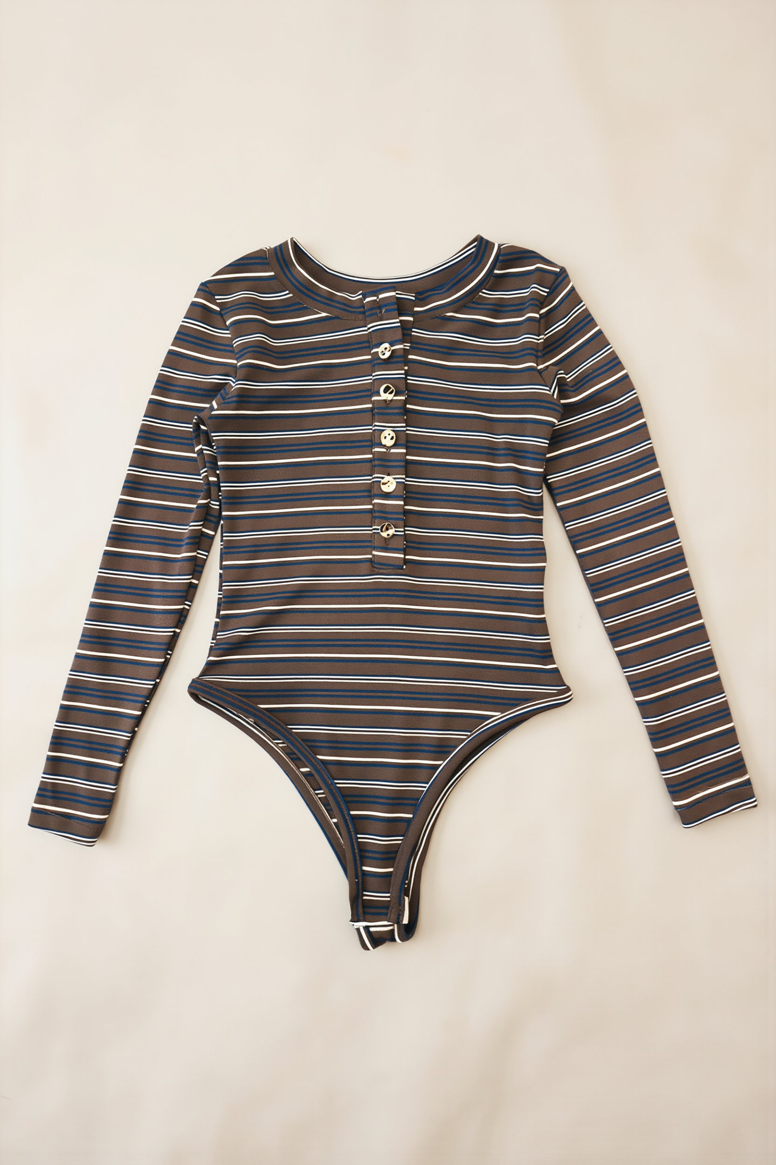 Wholesaler Yoyo S. - Striped Long Sleeve Bodysuit