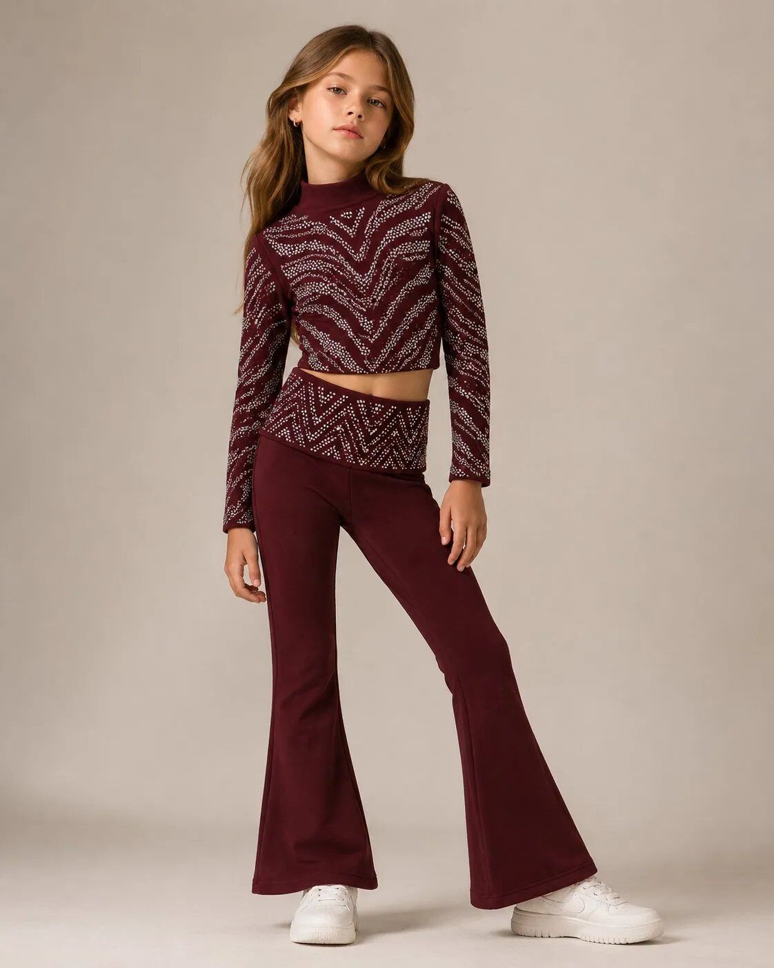 Wholesaler Yoyo S. - Girls' sequin set