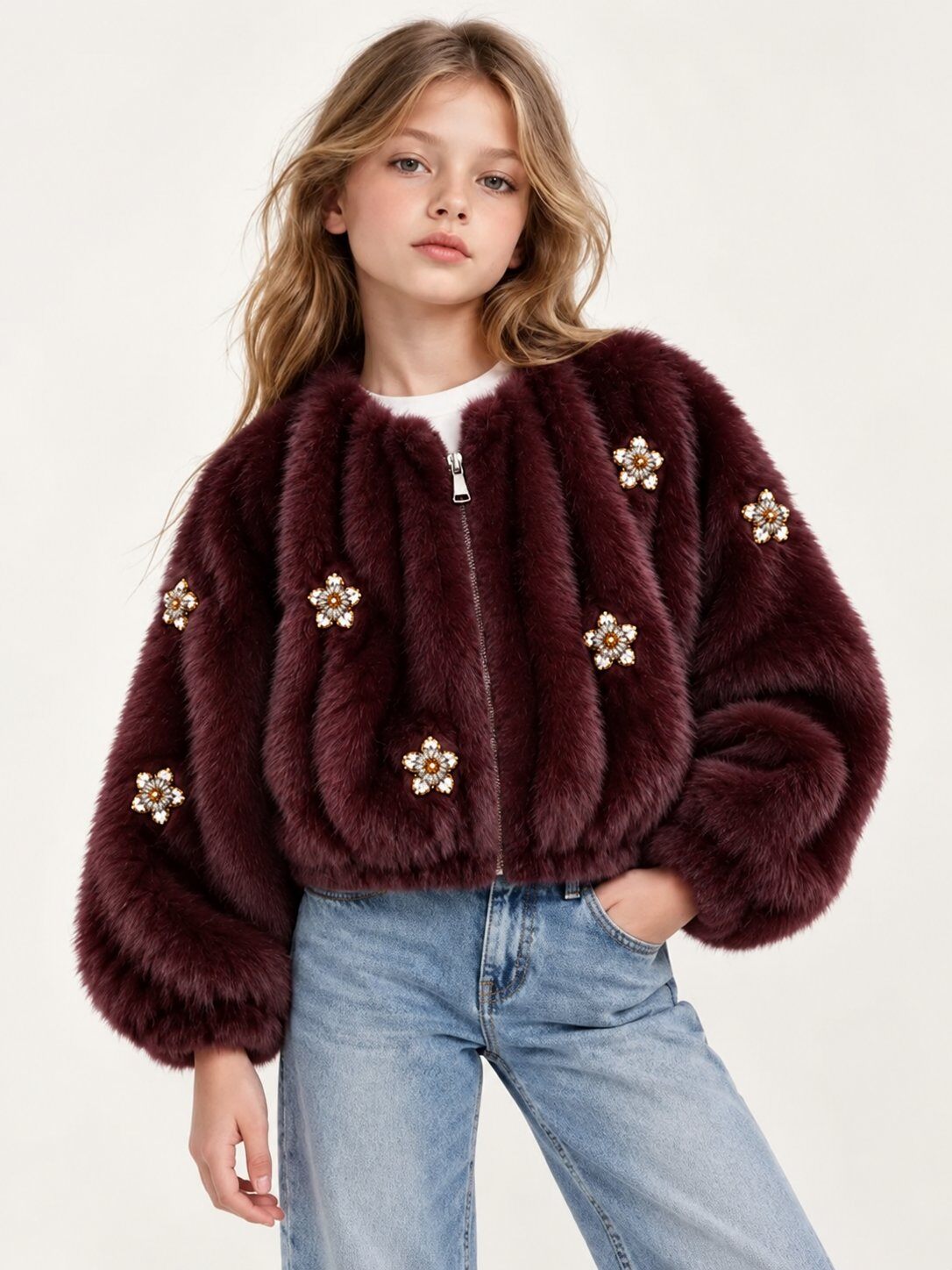 Wholesaler Yoyo S. - Girls' polyester coat