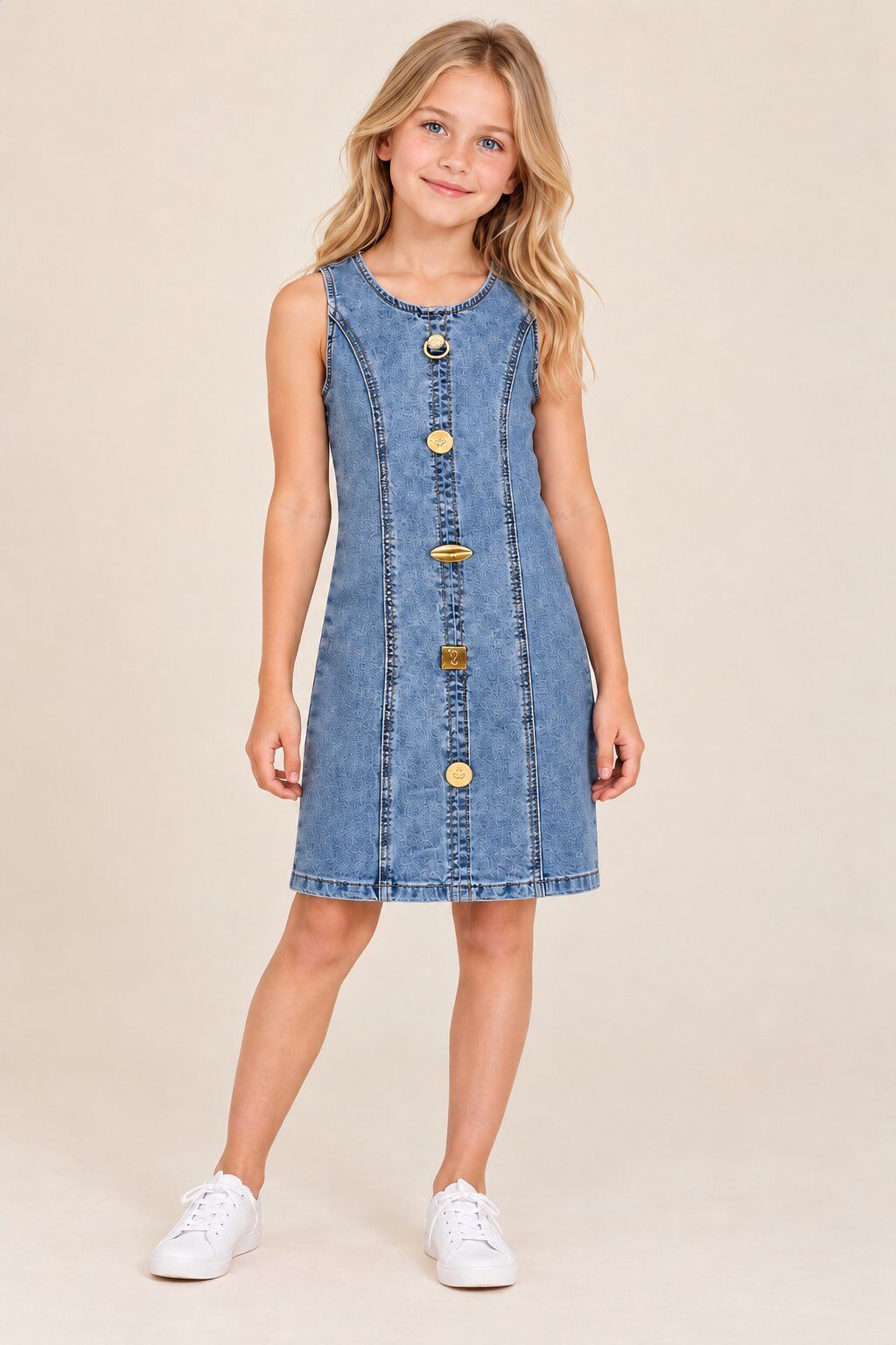 Mayorista Yoyo S. - Vestido de poliéster para niña