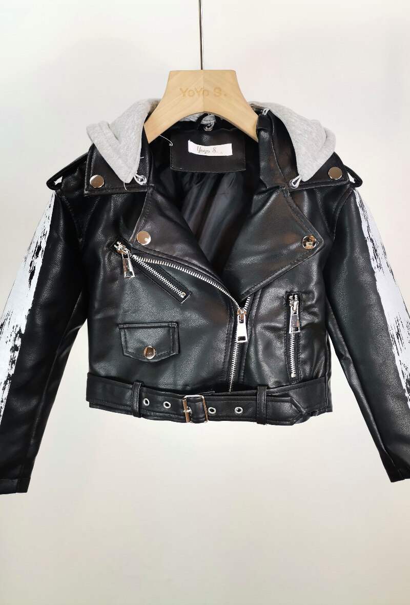 Wholesaler Yoyo S. - Perfecto jacket hood + printed