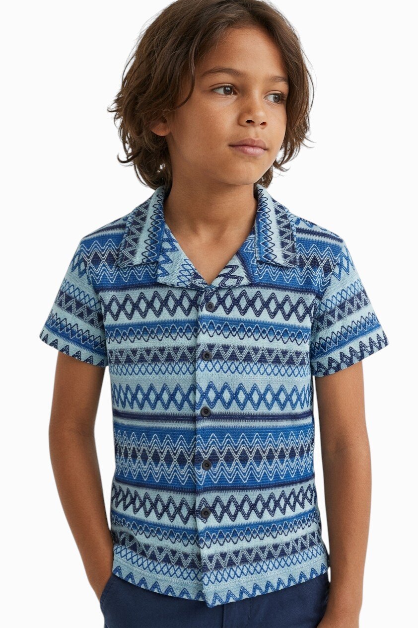 Grossiste Zayne Paris - Chemise avec motifs enfant été