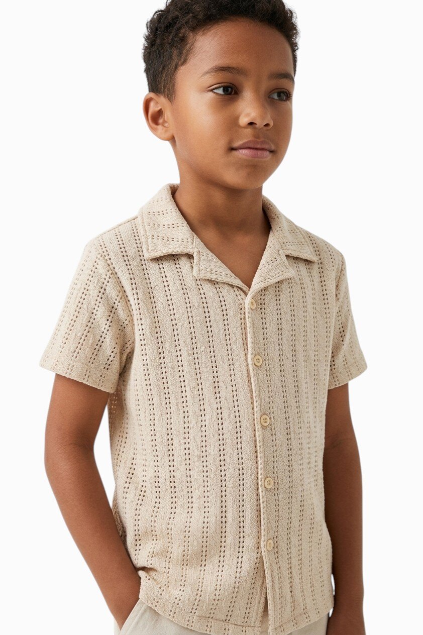 Grossiste Zayne Paris - Chemise été enfant avec trou