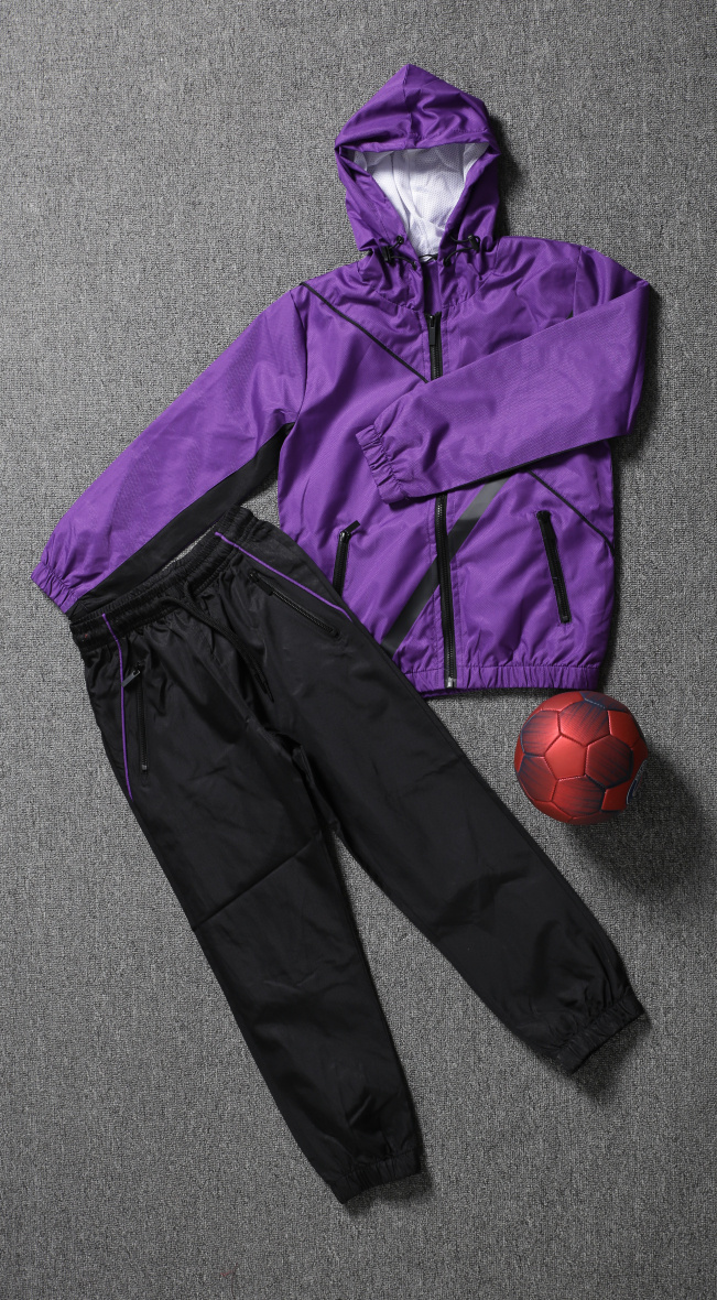 Grossiste Zayne Paris - Ensemble jogging avec zip et capuche