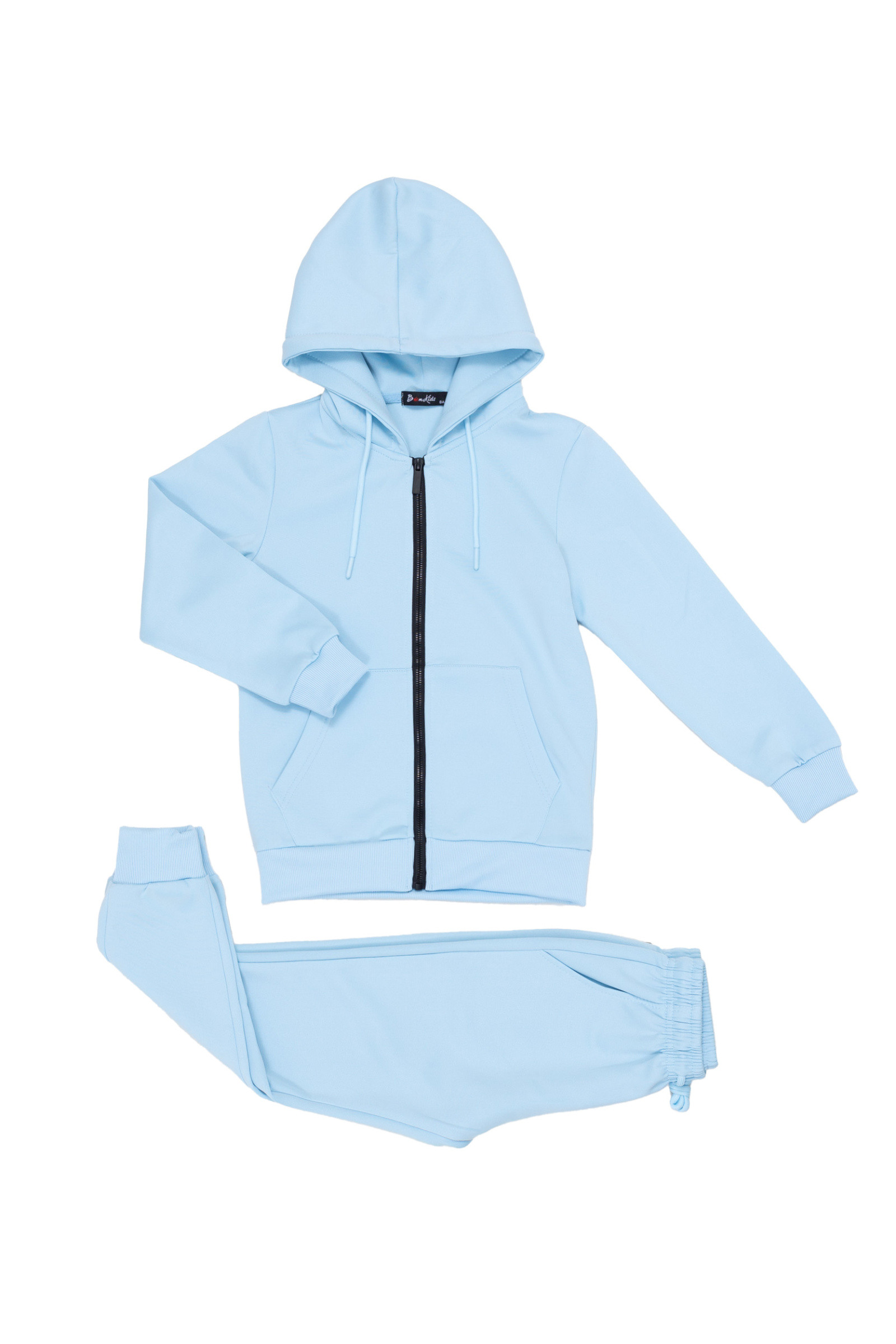Grossiste Boomkids - Ensemble jogging avec zip et capuche