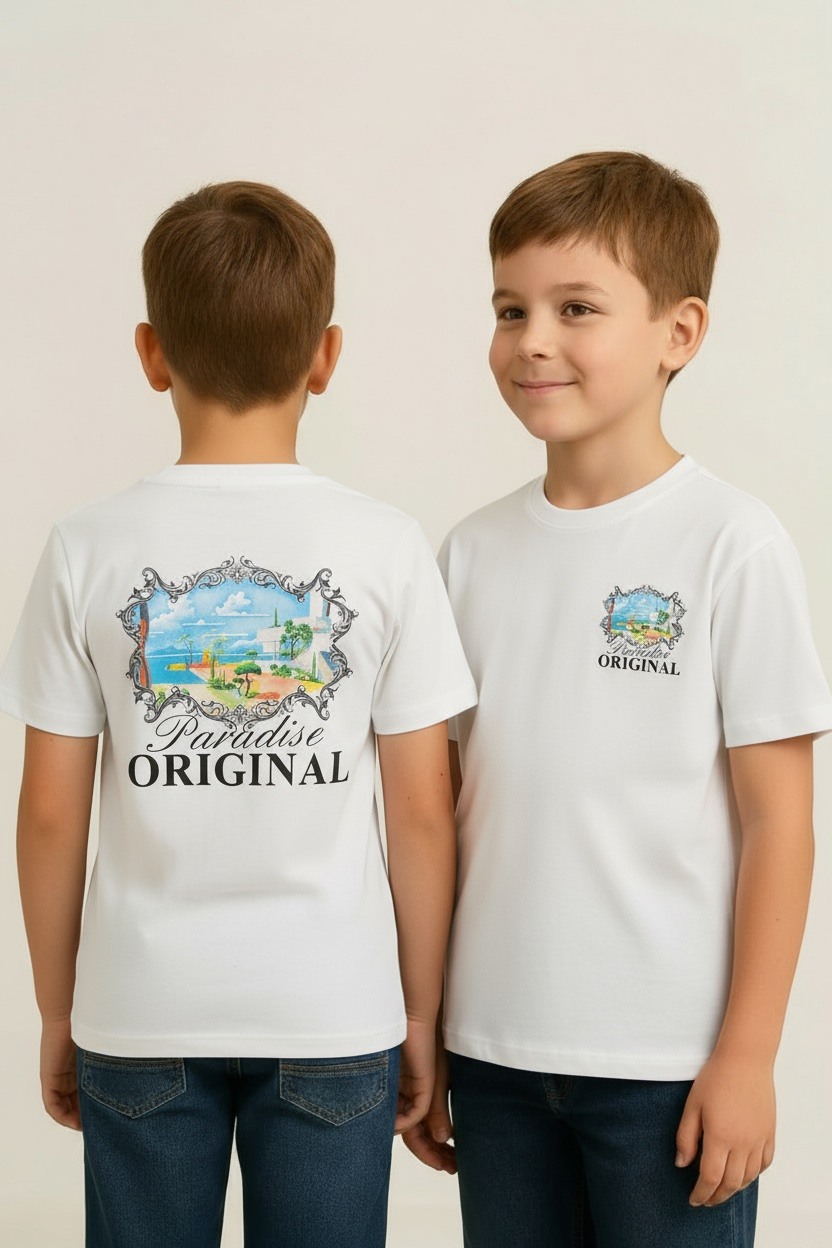 Mayorista Boomkids - camiseta infantil estampada con diseños