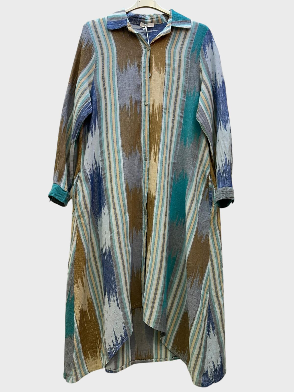 Wholesaler 123LINO - Cotton shirt dress
