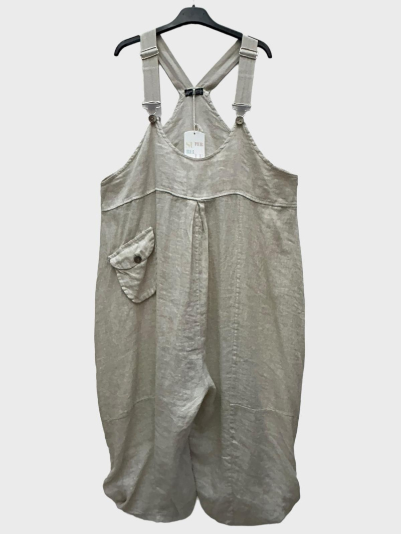 Wholesaler 123LINO - Linen jumpsuits with straps