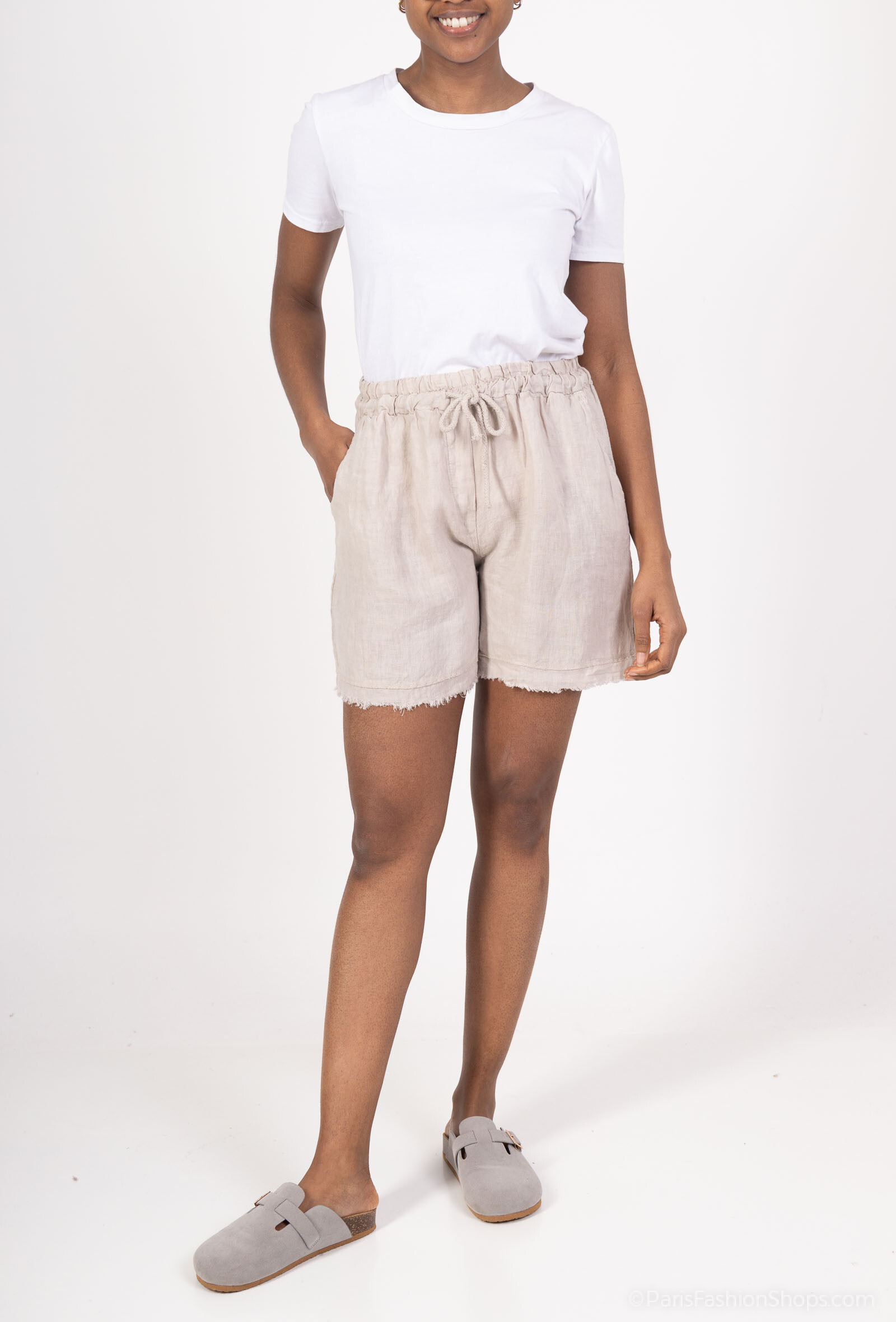Wholesaler 123LINO - shorts with fringe