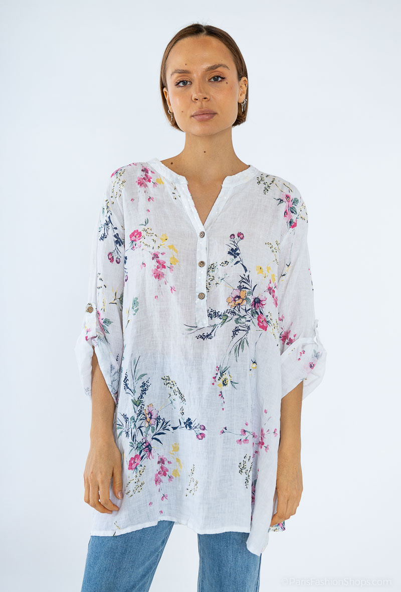 Wholesaler 123LINO - Linen tunic