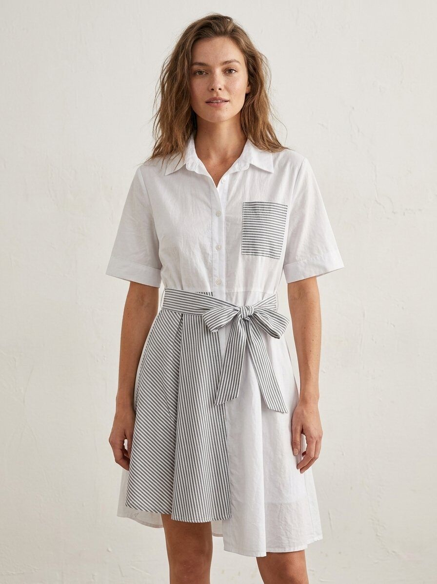 Mayorista 168 Fashion - Vestido camisero largo