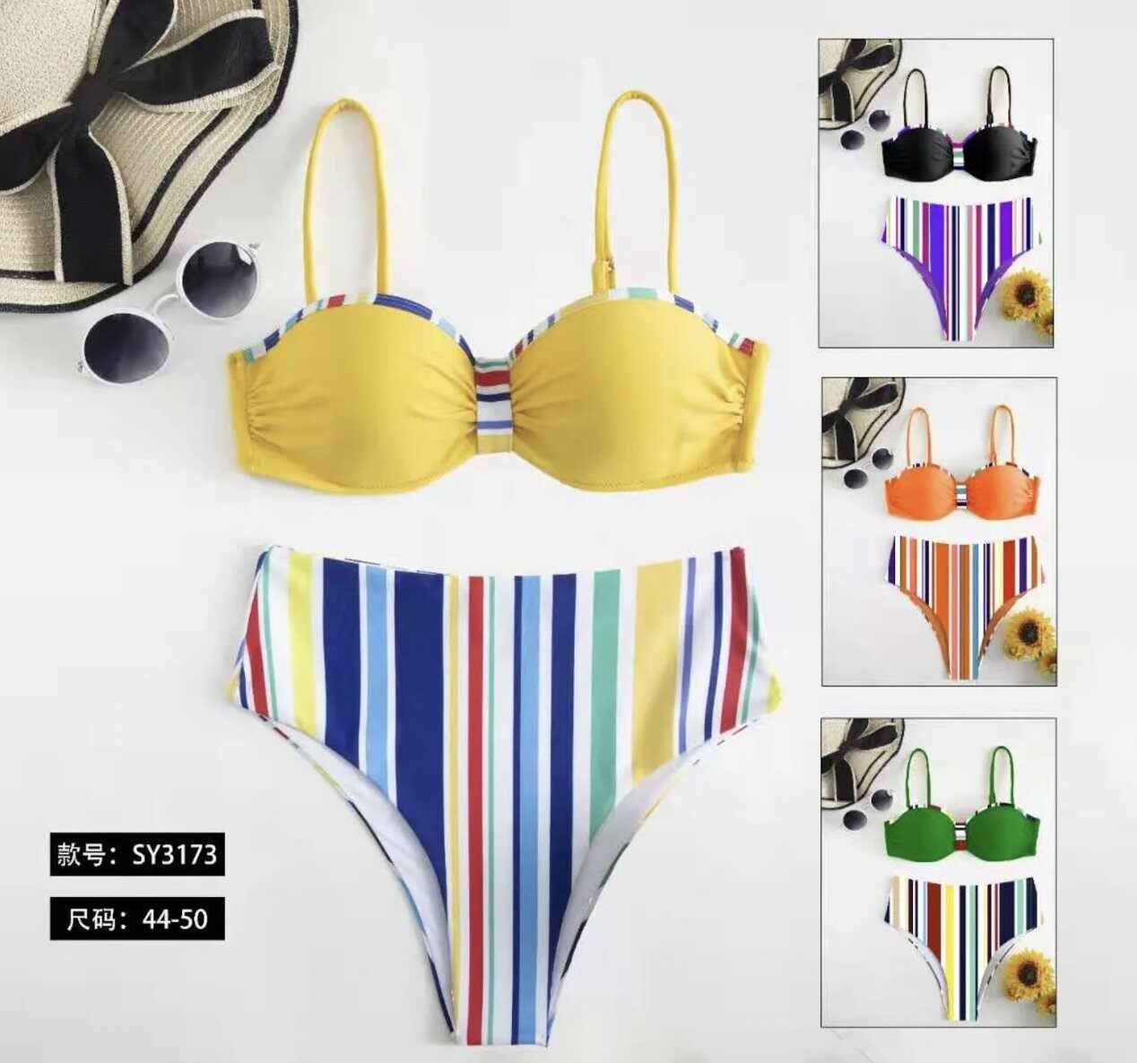 Grossista 168 Fashion - Bikini donna - costumi da bagno a due pezzi