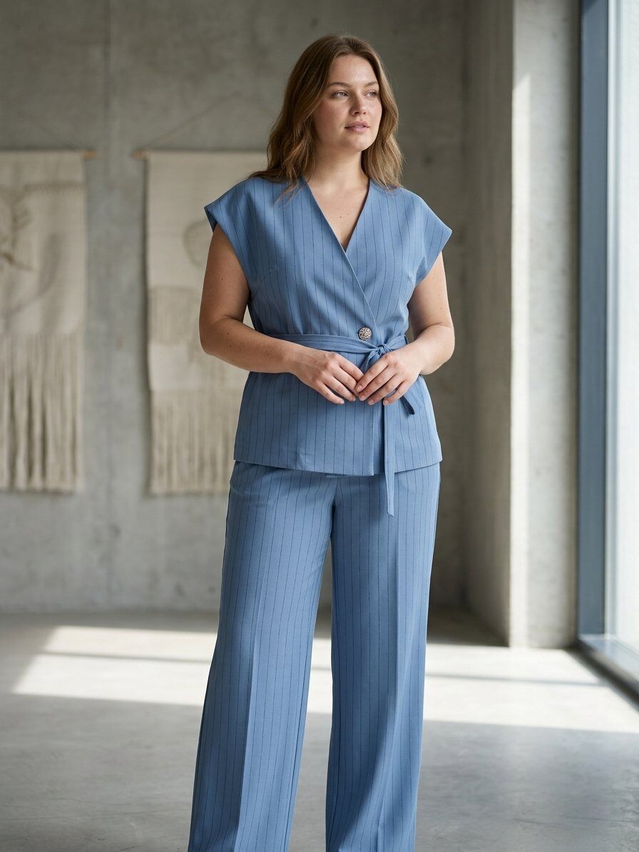 Wholesaler 168 Fashion - Elegant striped suit