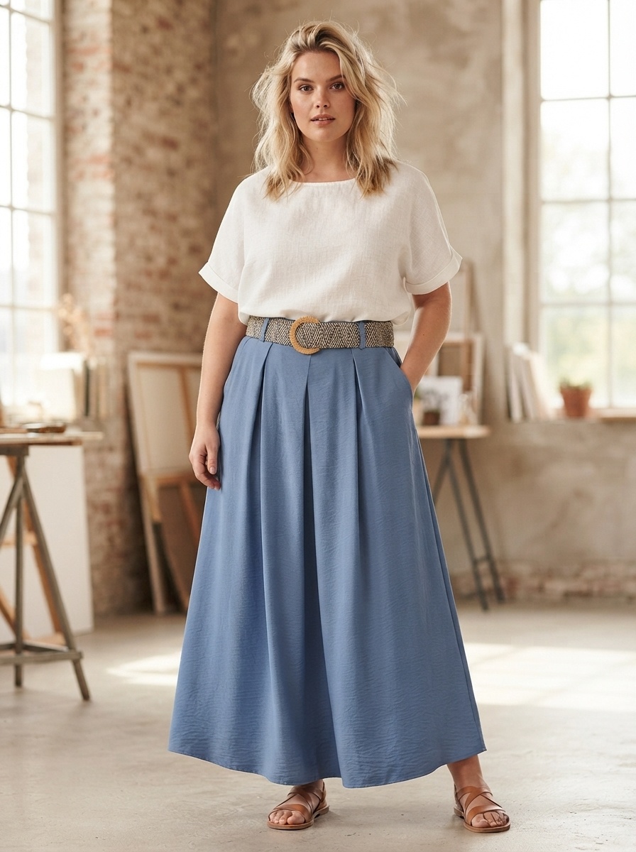 Grossiste 168 Fashion - Jupe avec ceinture