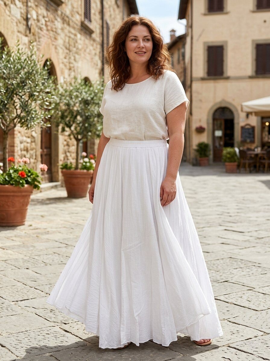 Wholesaler 168 Fashion - Oversized long skirt