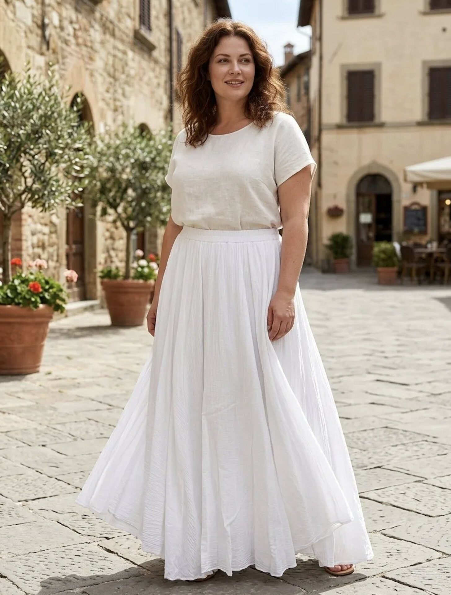 Wholesaler 168 Fashion - Oversized long skirt