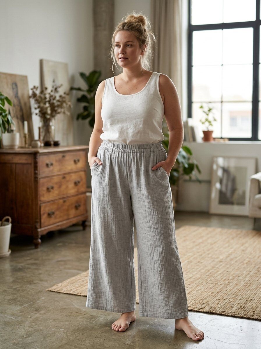 Wholesaler 168 Fashion - Oversized long pants