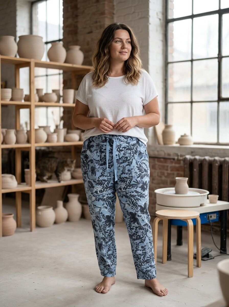 Wholesaler 168 Fashion - Printed trousers