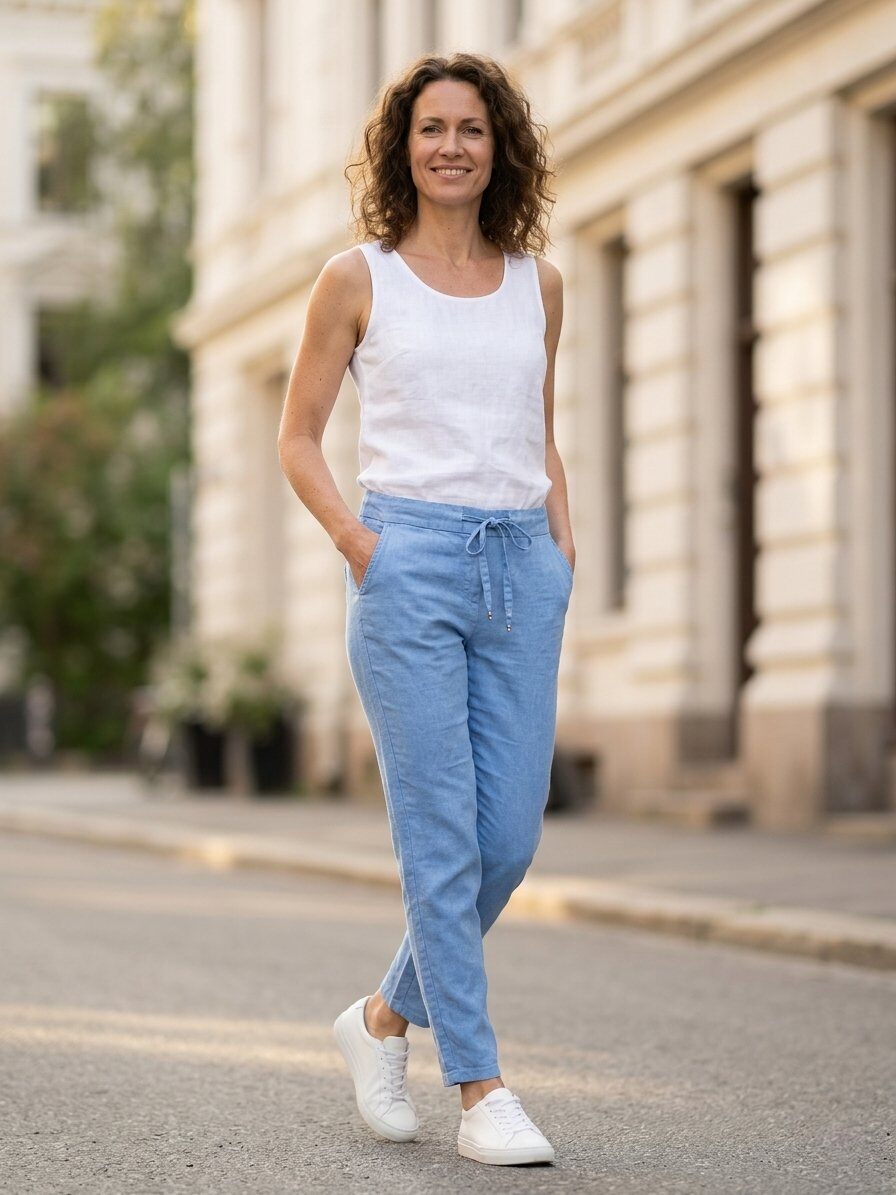 Wholesaler 168 Fashion - Women's Slim Fit Casual Pants