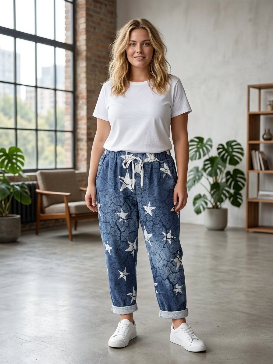 Wholesaler 168 Fashion - Printed trousers
