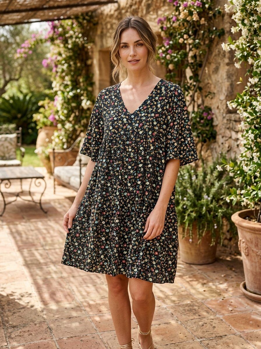 Mayorista 168 Fashion - Vestido estampado