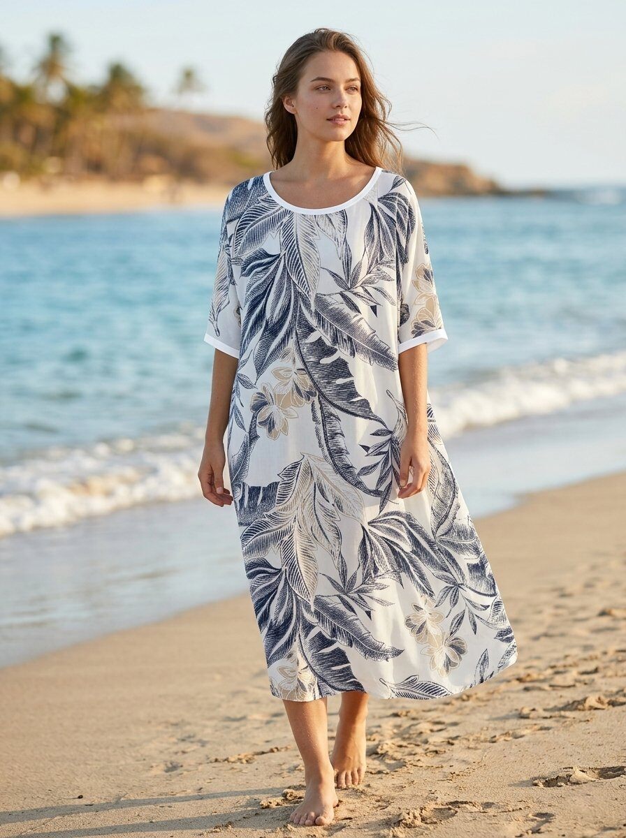 Wholesaler 168 Fashion - Long dress with print