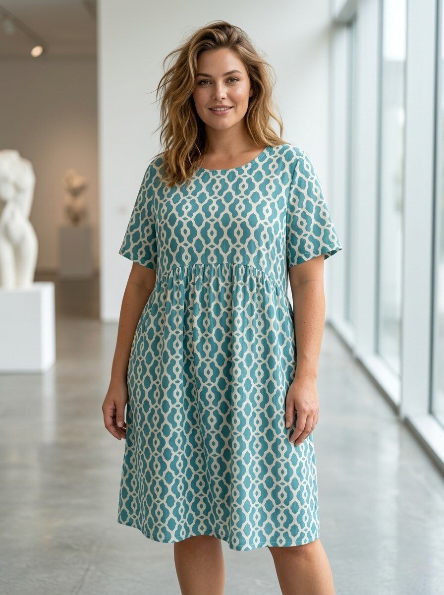Mayorista 168 Fashion - Vestido estampado